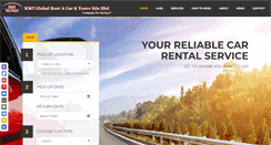 Desktop Screenshot of kmtglobalrentacar.com